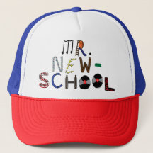 New-School Font Cap