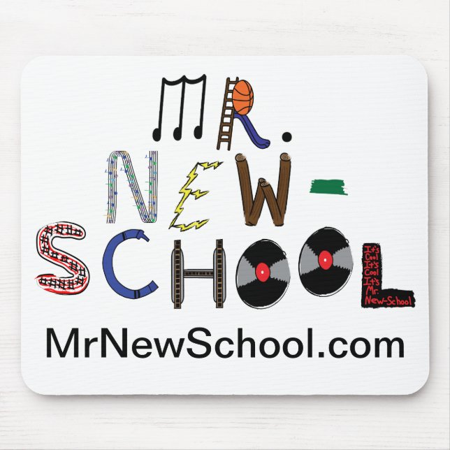 New-School Font Mouse Pad Musmatta (Framsidan)