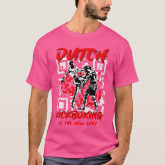 New Sexy Martial Art Muay Thai Dutch Kickboxin T Shirt