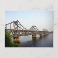 New Sino-Korea Vänskap Bridge over Yalu River