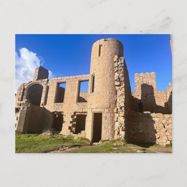 New Slains Castle, Cruden Bay - A Helg Vykort (Framsida)