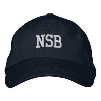 New Smyrna Beach Florida Broderad Basebollmössa Keps