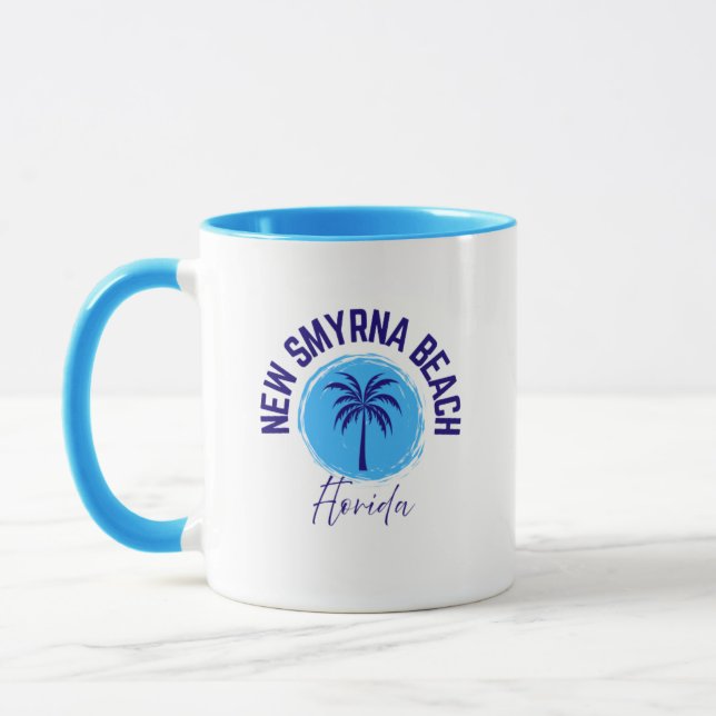 New Smyrna Beach Florida Kaffe Mugg (Vänster)