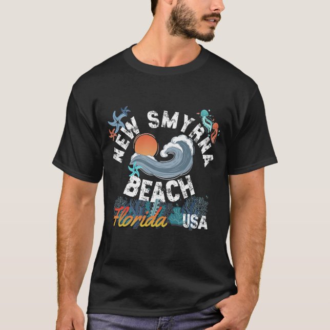 New Smyrna Beach, Florida T Shirt (Framsida)