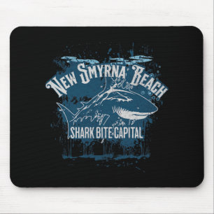 New Smyrna Beach Hajbädds Katalog Över Världen Gra Musmatta