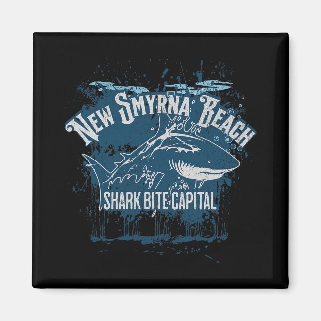 New Smyrna Beach Hajsbett Katalysator för Världen  Magnet (Framsidan)