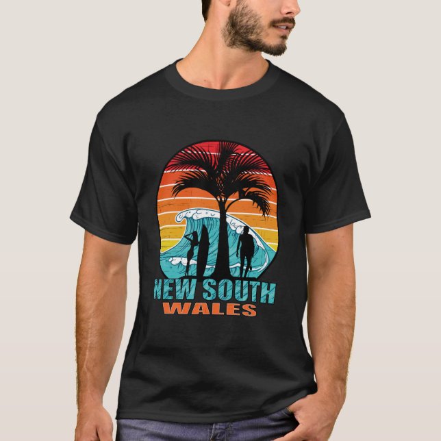 New South Wales Australia T Shirt (Framsida)