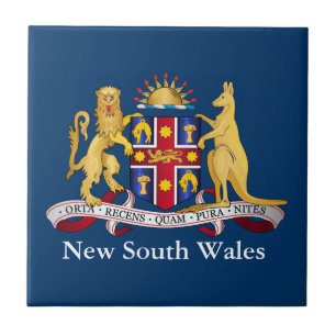 New South Wales jackar av arm Kakelplatta