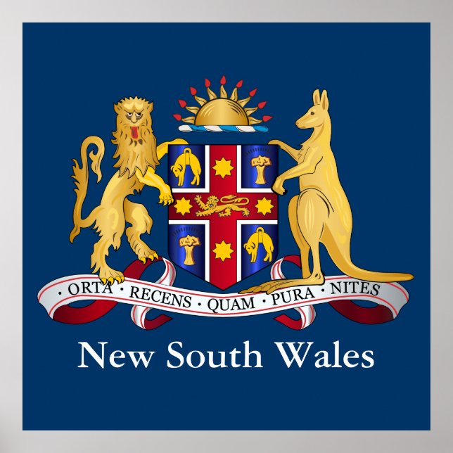 New South Wales jackar av arm Poster (Framsidan)