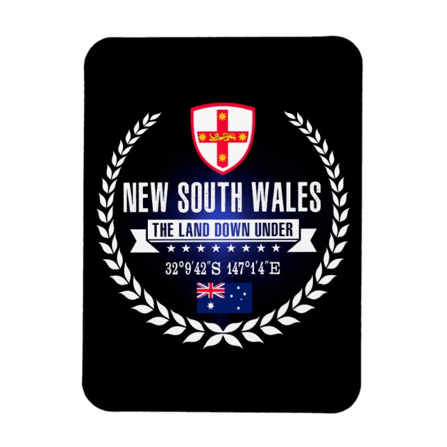 New South Wales Magnet (Vertikal)