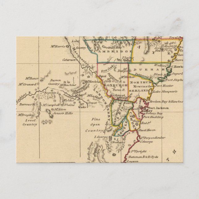 New South Wales Vykort (Framsida)