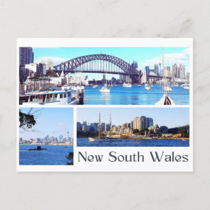 New South Wales Vykort