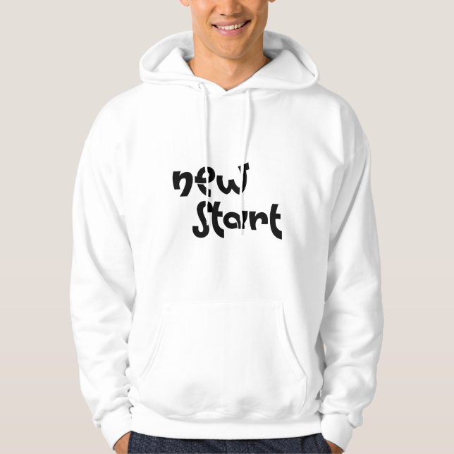 new start b hoodie (Framsida)