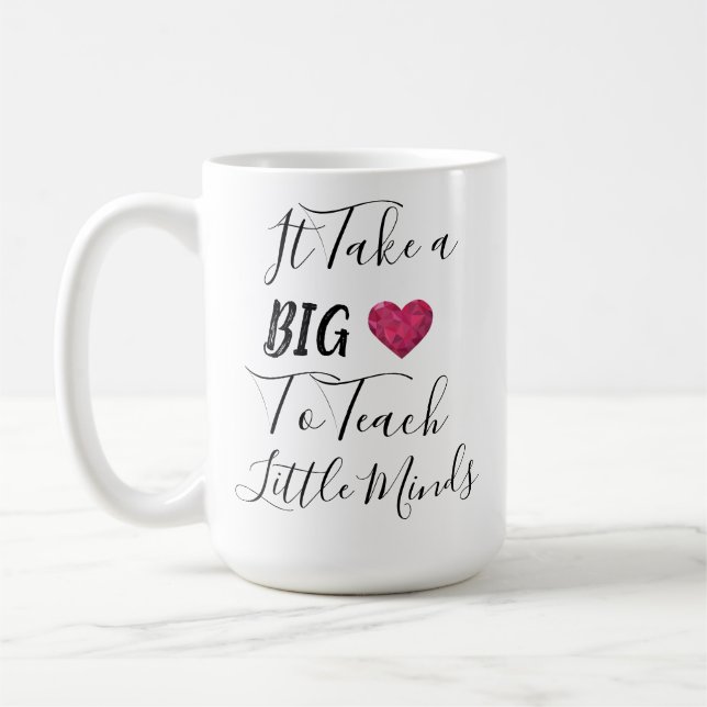 New Teacher Gift, New Teacher Mugg, Gift for New Kaffemugg (Vänster)