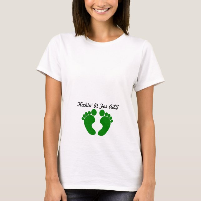 *NEW* Walk to Defeat ALS Moderskap Shirt 2017 Tee (Framsida)