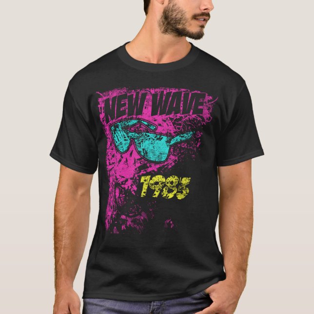 New wave t shirt (Framsida)