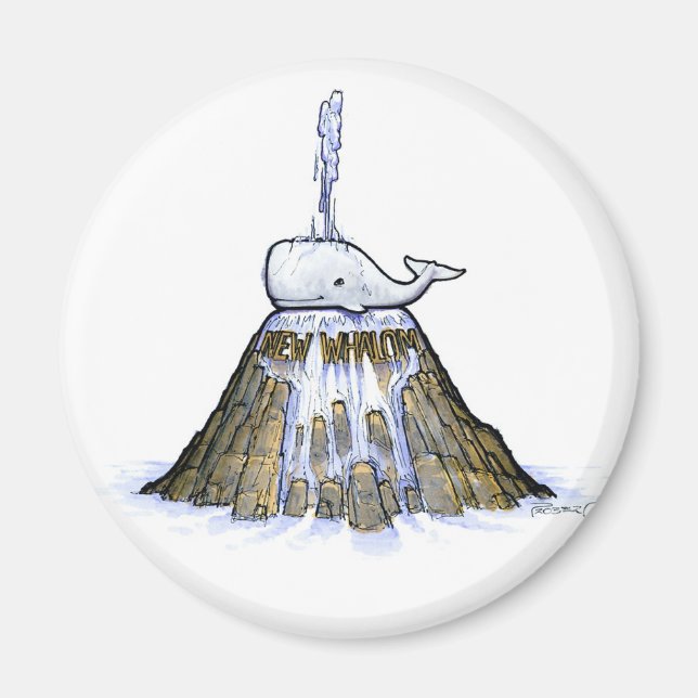 New Whalom Fontän Magnet (Framsidan)