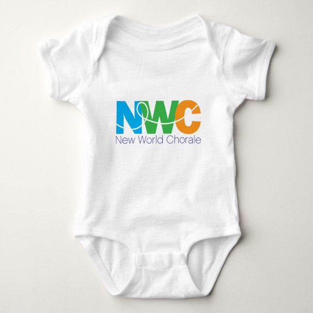 New World Chorale Baby Body Kostym T Shirt (Framsida)