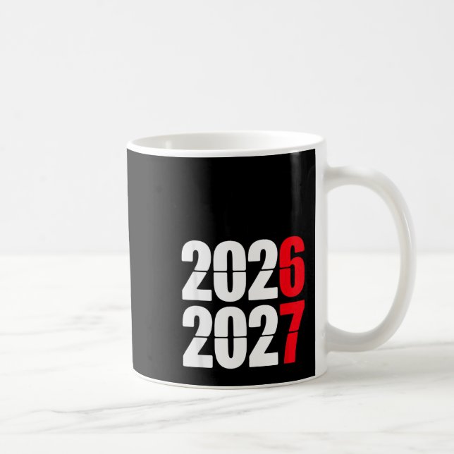 New Year 2026 67 Meme Six Seven Gen Alpha Slang  Kaffemugg (Höger)