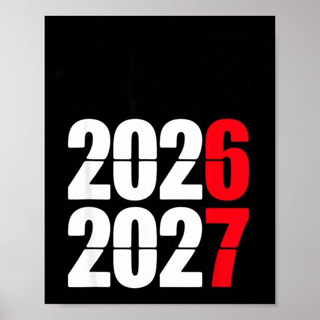 New Year 2026 67 Meme Six Seven Gen Alpha Slang  Poster (Framsidan)