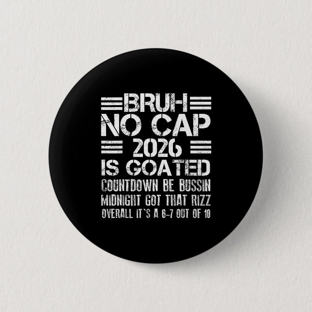 New Year 2026 Bruh No Cap Countdown Bussin Funny R Knapp (Framsida)