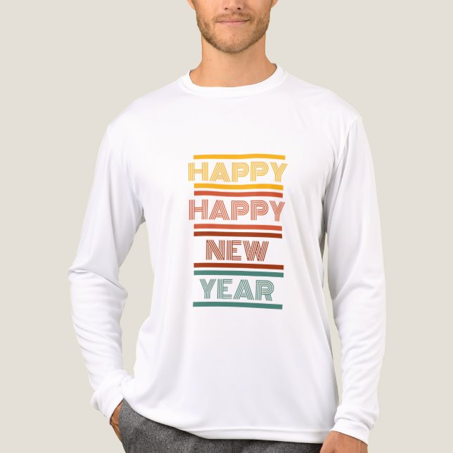 New Year 2026 Celebration T-Shirt (Framsida)