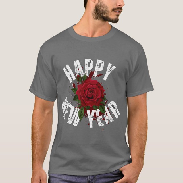 New Year 2026 Celebration T-Shirt (Framsida)