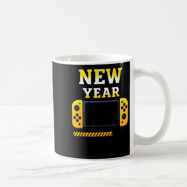 New Year 2026 Loading Gaming Controller New Years  Kaffemugg (Höger)