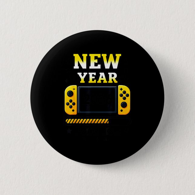 New Year 2026 Loading Gaming Controller New Years  Knapp (Framsida)