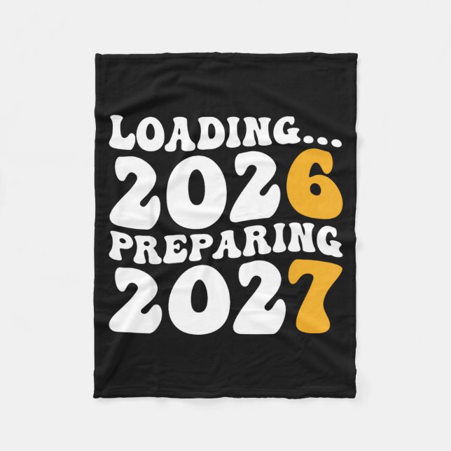 New Year 2026 Shirt Funny 67 Meme Six Seven  Fleecefilt (Framsidan)