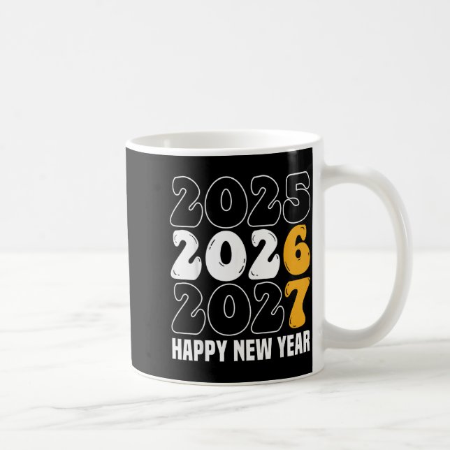 New Year 2026 Shirt Funny 67 Meme Six Seven  Kaffemugg (Höger)