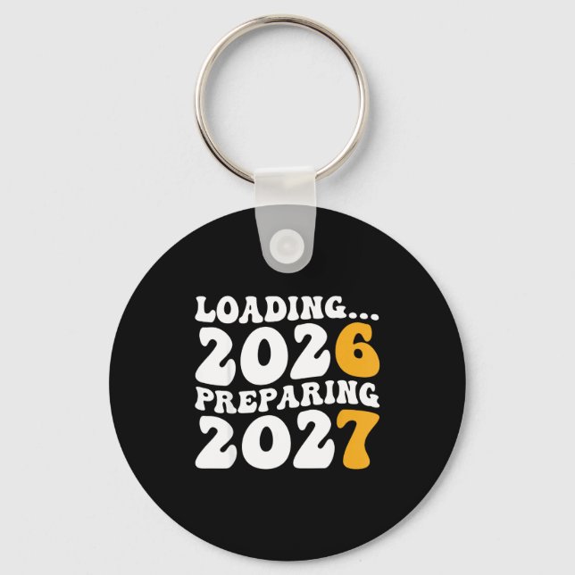 New Year 2026 Shirt Funny 67 Meme Six Seven  Nyckelring (Framsida)