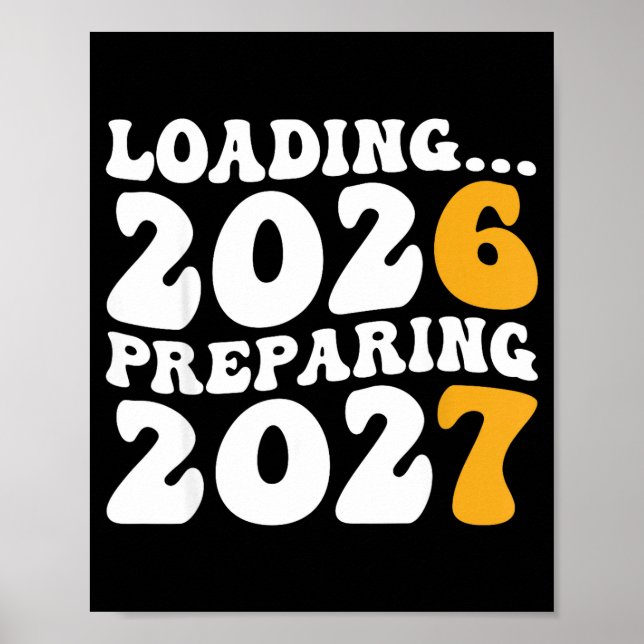 New Year 2026 Shirt Funny 67 Meme Six Seven  Poster (Framsidan)