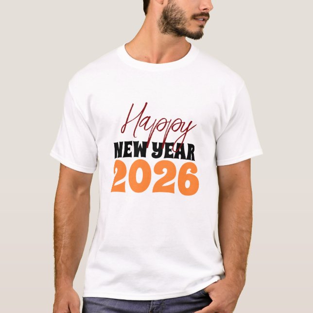 new year 2026 t shirt (Framsida)