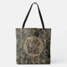 New Year Celebrate,Party in Style,Black Gold Art