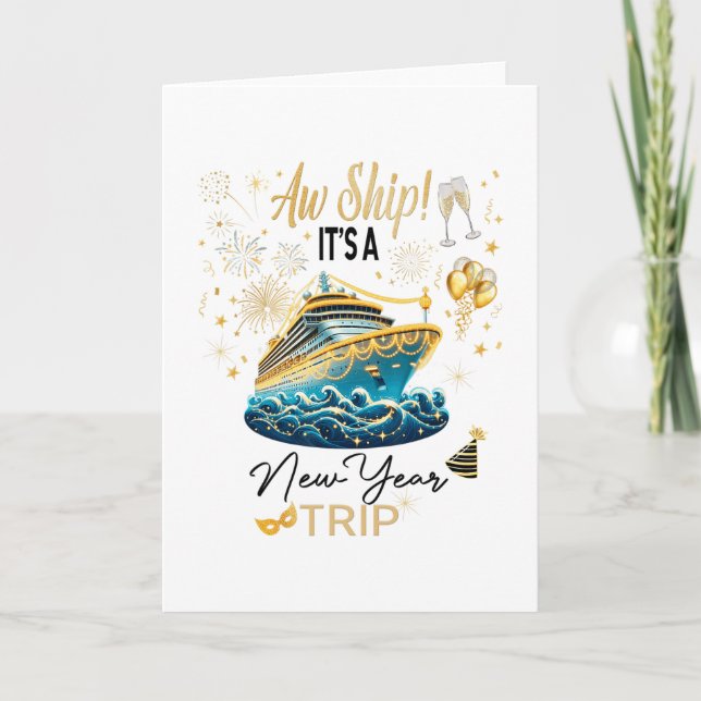 New Year Cruise 2026 Nye Celebration  Kort (Framsida)
