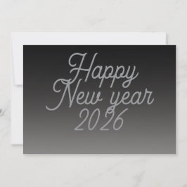 New year greeting calm julkort