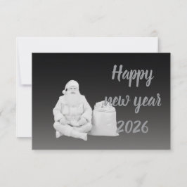 New year greeting calm tack kort