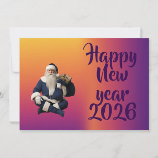 New year greeting card julkort