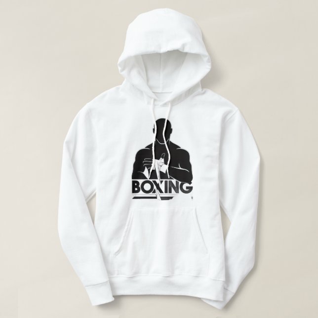 NEW YEAR hoodies boxing trendy fun cool Hoodie (Design framsida)