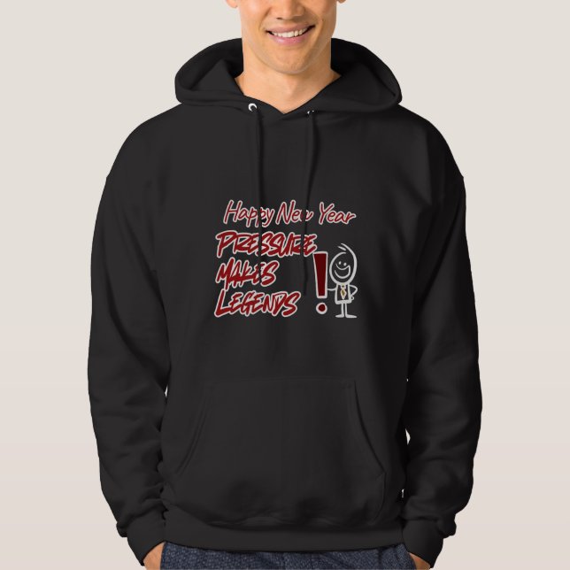 NEW YEAR hoodies trendy stylish modern 2026 Hoodie (Framsida)