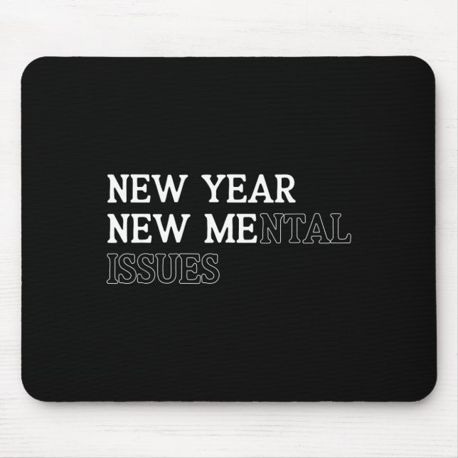 New Year New Me_mental Issues Funny New Year Resol Musmatta (Framsidan)