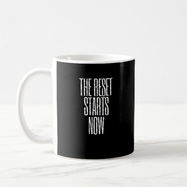 New Year New Standard — Success Motivation Mug Kaffemugg (Vänster)