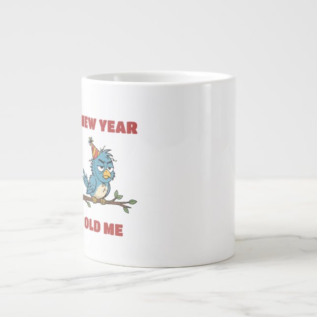 New Year, Old me Jumbo Mugg (Framsidan)