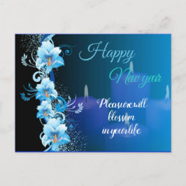 New year Postcard Helg Vykort