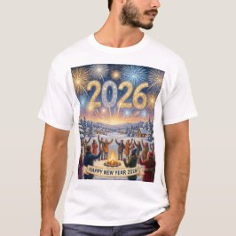 New Year’s Eve in the Village – 2026 Celebration T Shirt