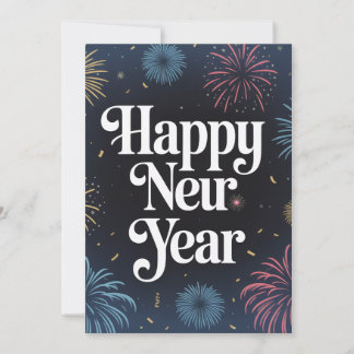 New Year Wishing Inbjudningar