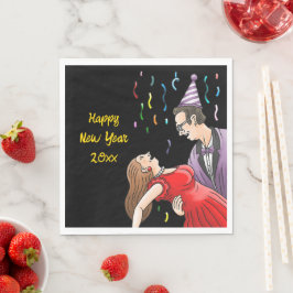 New Year's Day Party  Pappersservett