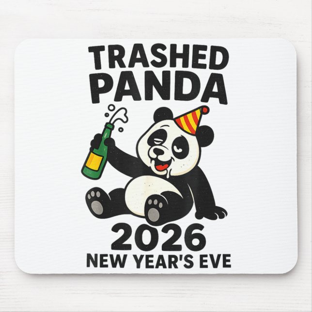 New Years Eve 2026 Trashed Panda Premium  Musmatta (Framsidan)