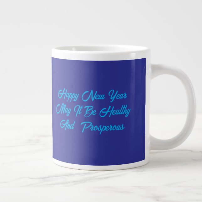 New Year's Eve Celebration El Año Viejo Jumbo Mugg (Höger)